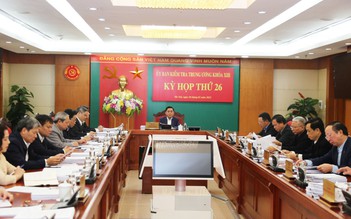 Ủy ban Kiểm tra T.Ư kỷ luật loạt cán bộ