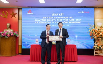 MobiFone và Tổng công ty Thép Việt Nam ký kết đẩy mạnh chuyển đổi số