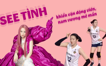 "See tình" của Hoàng Thùy Linh khiến vận động viên, nam vương mê mẩn