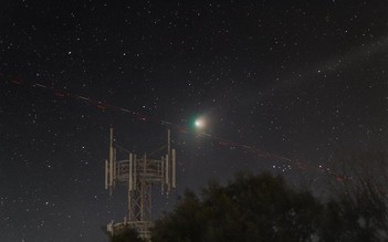 Chàng trai Việt ở Nhật 'săn' được sao chổi xanh lá cây đi ngang qua trái đất