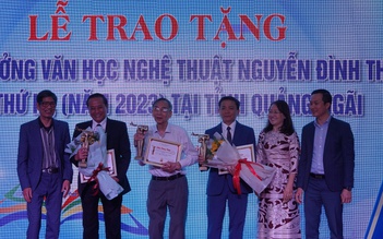 Quảng Ngãi trao Giải thưởng văn học nghệ thuật Nguyễn Đình Thi lần thứ 3