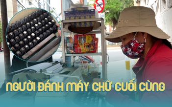 Người đánh máy chữ cuối cùng ở Nha Trang