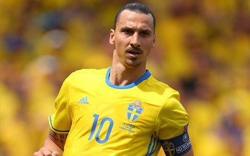 Zlatan Ibrahimovic trở lại đội tuyển Thụy Điển ở tuổi 41