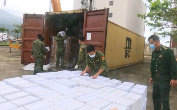 Đà Nẵng: Bộ đội biên phòng tịch thu hơn 31 tấn đường nhập lậu