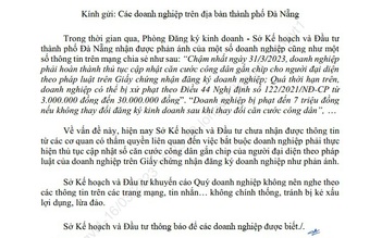 Vì sao doanh nghiệp Đà Nẵng đổ xô cập nhật CCCD gắn chip trên giấy chứng nhận đăng ký?