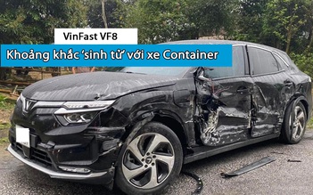 Chủ xe kể khoảnh khắc 'sinh tử' khi VinFast VF8 va chạm với xe đầu kéo