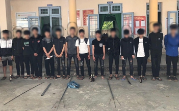 Quảng Ngãi: Ngăn chặn 14 thanh thiếu niên mang hung khí đi giải quyết mâu thuẫn