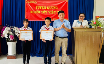Đồng Nai: Khen thưởng 2 học sinh trả lại của rơi hơn 100 triệu đồng