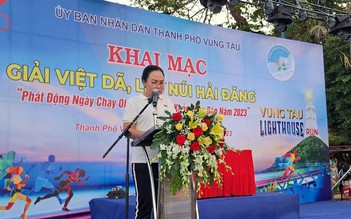 Bà Rịa-Vũng Tàu: Hơn 10.000 người tham gia giải việt dã, leo núi Hải Đăng