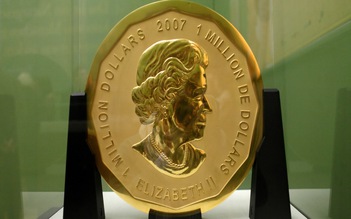 Đồng tiền vàng nặng 100 kg ở Berlin bị trộm