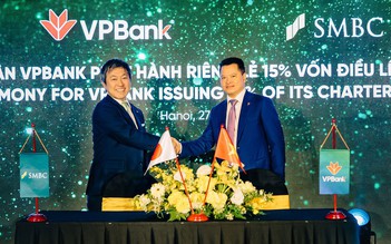 VPBank đạt thỏa thuận bán 15% vốn điều lệ cho Ngân hàng SMBC của Nhật Bản