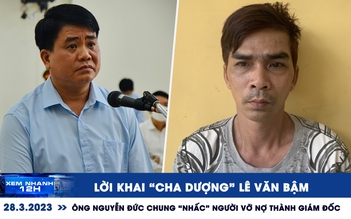 Xem nhanh 12h: Ly kỳ chuyện vỡ nợ thành giám đốc tiền tỉ | Lời khai ‘cha dượng’ Lê Văn Bậm