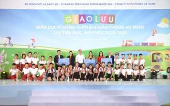 Giao lưu toàn quốc ‘Toyota cùng em học An toàn giao thông’ năm 2023