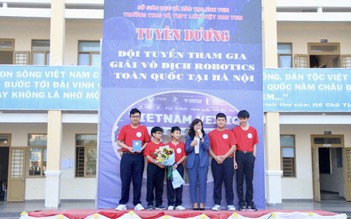 Kon Tum lần đầu có học sinh thi đấu Robotics quốc tế