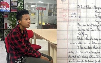 Cậu bé 16 tuổi đi bộ 300 km từ Hà Nội về Hà Giang