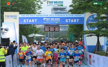 Thử thách chạy bộ đổi cây xanh được runners Hà Nội hưởng ứng