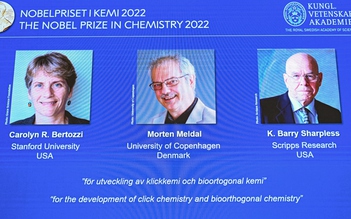 Chủ nhân giải Nobel Hóa học 2022 sẽ thuyết giảng cho sinh viên ĐH Quốc gia TP.HCM