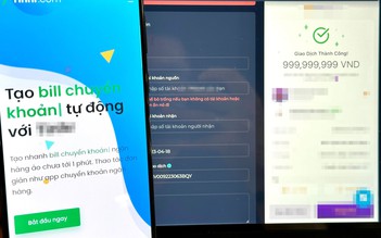 Cẩn trọng chiêu làm giả giao dịch ngân hàng