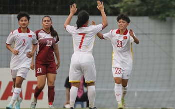 U.17 nữ Việt Nam thắng giòn giã trận ra quân vòng loại châu Á 2024