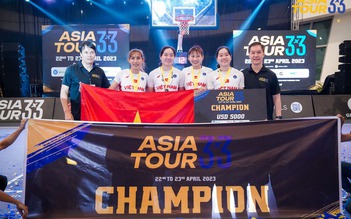 Đội tuyển nữ bóng rổ Việt Nam chạy đà ấn tượng cho SEA Games 32