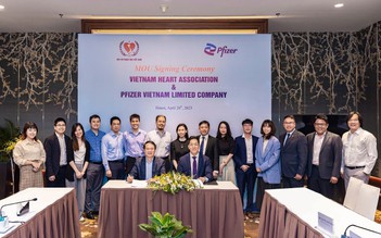 Pfizer và Hội Tim mạch học VN ký kết dự án Sức khỏe Tim mạch cộng đồng