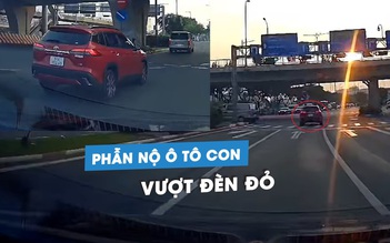 Ô tô Toyota cố tình vượt đèn đỏ: Dân mạng đòi phạt nghiêm