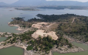 Vụ nạo vét hồ, tận thu cát ở Đắk Lắk: Địa phương chưa thu được thuế