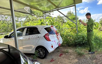 Đắk Lắk: Làm rõ vụ xe của gia đình phóng viên báo Tuổi Trẻ bị tạt sơn