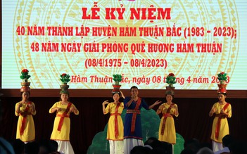 Bình Thuận: Kỷ niệm 40 năm thành lập Hàm Thuận Bắc anh hùng