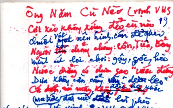 Di cảo chưa từng công bố của học giả Vương Hồng Sển: Từ nói lái tới... cãi