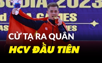 Lại Gia Thành bảo vệ thành công HCV SEA Games ngay ở ngày đầu tiên thi đấu cử tạ