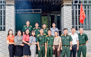 Đồng Nai: Sửa chữa căn nhà cho đại úy quân đội bị thương khi làm nhiệm vụ