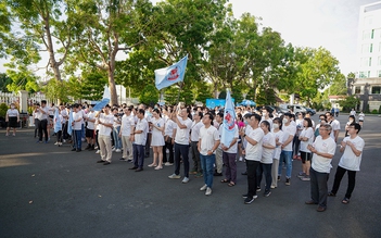 Chương trình đi bộ vì trái tim khỏe: 'Hãy nhớ huyết áp như nhớ tuổi của bạn'