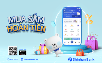 Săn sale 15.5 với ưu đãi hoàn tiền lên đến 35% trên ứng dụng Shinhan SOL VN