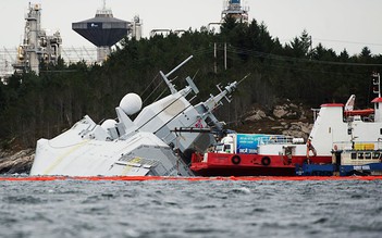 Khinh hạm chìm, sĩ quan hải quân Na Uy bị kết án