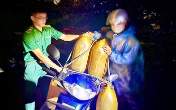 Quảng Ngãi: Bộ đội biên phòng thu giữ 1.200 lít dầu DO không rõ nguồn gốc