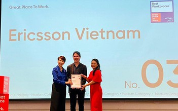 Ericsson vào Top 10 nơi làm việc tốt nhất tại Việt Nam năm 2023