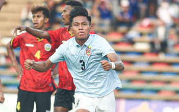 Bóng đá SEA Games 32, U.22 Myanmar 1-0 U.22 Timor Leste: Hậu vệ lập công