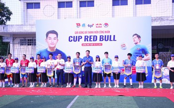 Giải bóng đá Thanh niên Công nhân (Cúp Red Bull): Phần thưởng khủng sân chơi công nhân!