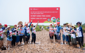 AIA Việt Nam tiếp tục chiến dịch Vì một hành tinh xanh