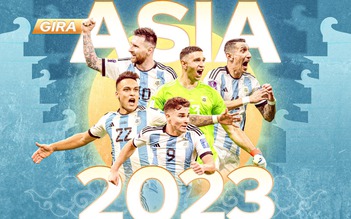 Đội tuyển Argentina gặp đội tuyển Úc ở Trung Quốc và Indonesia tại Jakarta