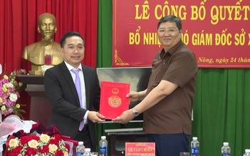 Bổ nhiệm Phó giám đốc Sở Xây dựng tỉnh Đắk Nông