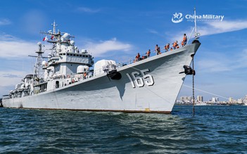 Tàu chiến Trung Quốc tham gia diễn tập tại Indonesia