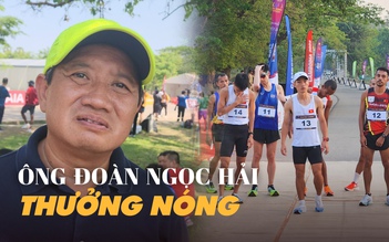 Ông Đoàn Ngọc Hải thưởng 'nóng' 2 VĐV Việt Nam giành huy chương marathon SEA Games 32