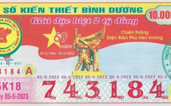 Công ty XSKT Bình Dương xin lỗi vì in sai thông tin lịch sử