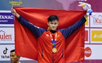 Cú nước rút thần tốc giúp Phạm Thanh Bảo giành HCV, phá kỷ lục SEA Games