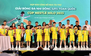 50 đội bóng tham dự giải bóng đá U.11 toàn quốc 2023