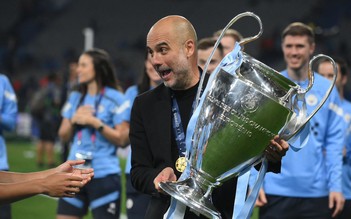 HLV Pep Guardiola cảnh báo Real Madrid sau cú đúp ăn ba lịch sử