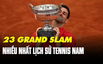Vô địch Roland Garros 2023, Novak Djokovic bước lên đỉnh cao lịch sử tennis nam