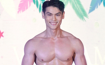 Hình thể 6 múi của người mẫu Việt thi Nam vương Thế giới